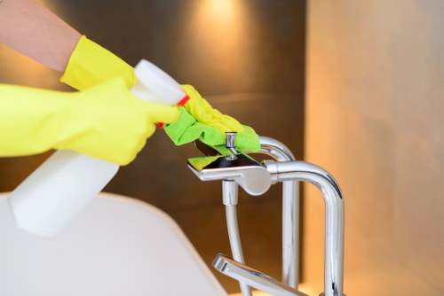 Professional move in cleaning for a Holland Park property interior