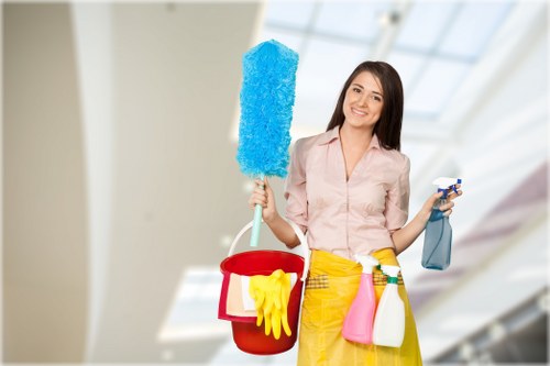 Professional deep cleaning service for a Holland Park home interior