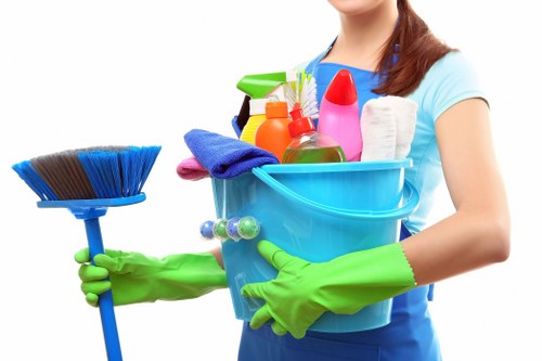 Commercial carpet cleaning service for an office near Holland Park