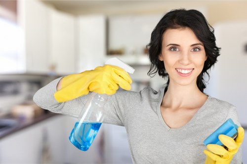Detailed office cleaning for reception areas, meeting rooms, and shared facilities in Holland Park