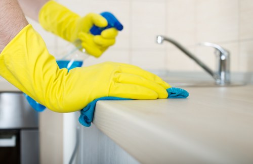 Commercial regular cleaning for a Holland Park office space